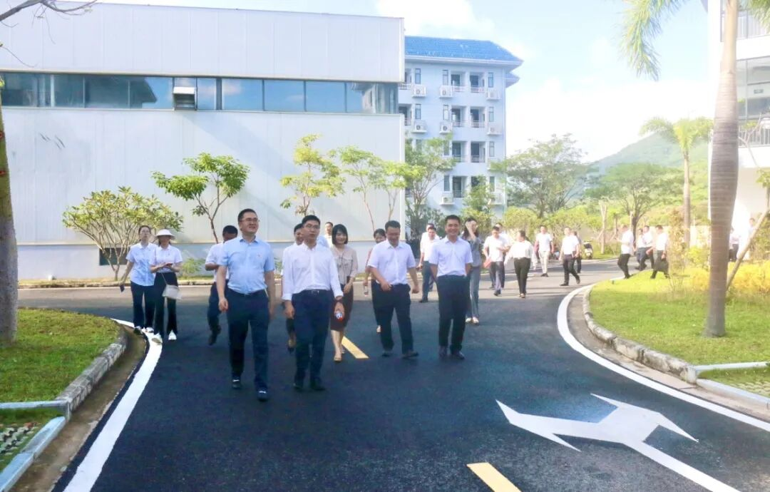 市委組織部組織參觀環(huán)農(nóng)集團(tuán)黨委自貿(mào)港先鋒行動(dòng)創(chuàng)新實(shí)踐成果